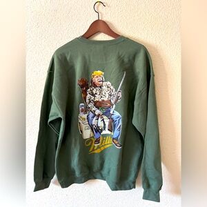 Women's Trump Hunting Olive Green Sweatshirt